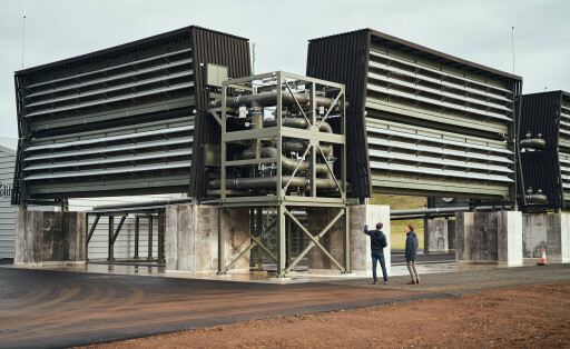 Direct Air Capture Anlage in Island