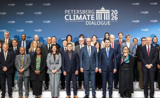 Familienfoto beim Petersberger Klimadialog